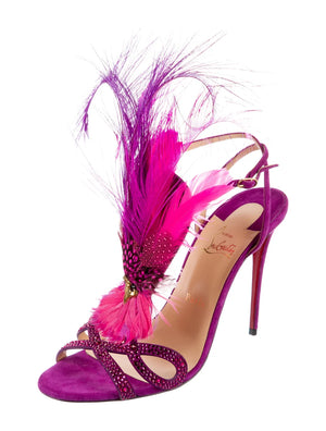 Christian Louboutin Rare Feather Sandal