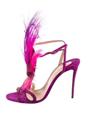 Christian Louboutin Rare Feather Sandal