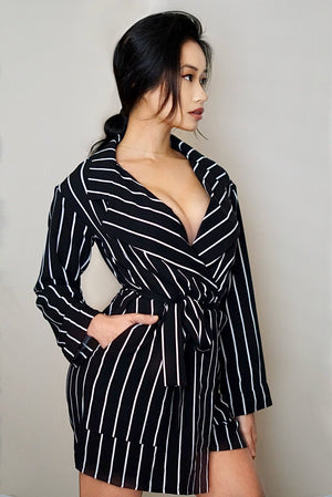 Illiana Striped Jumpsuit